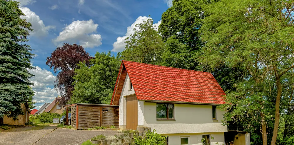 Gartenhaus im Grünen