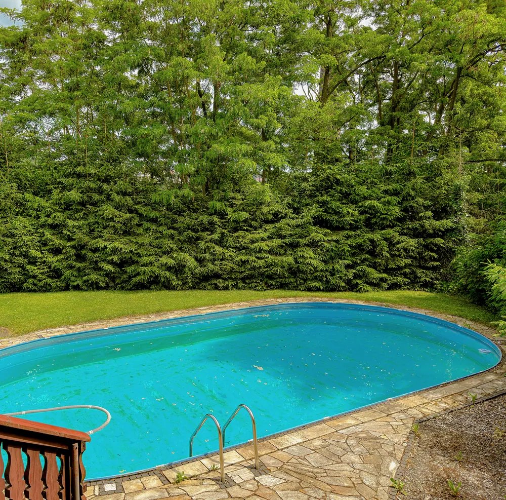 Pool im Garten