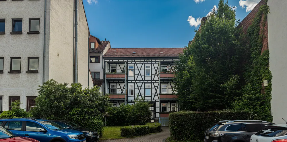 Stellplätze im Hof