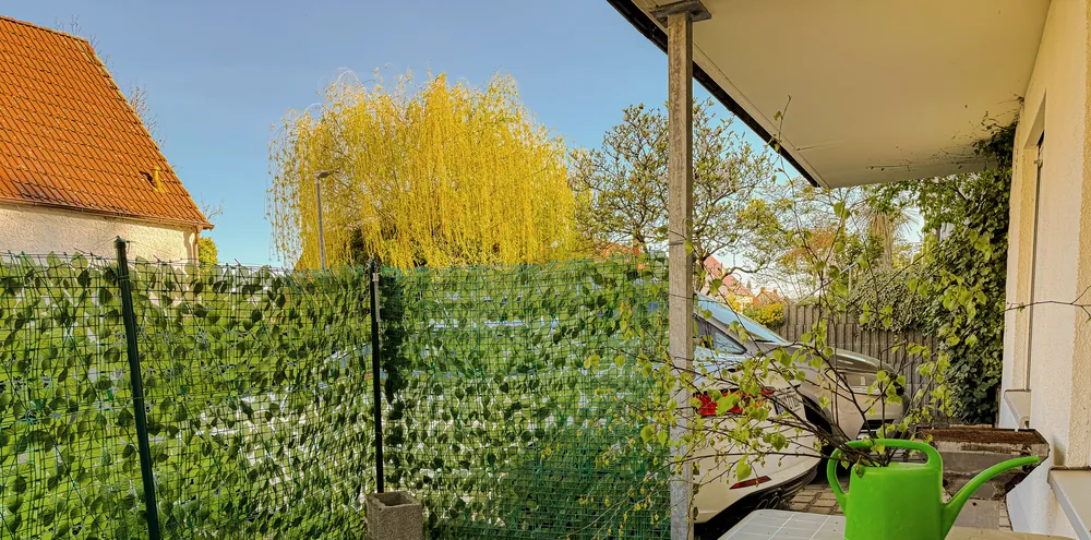 Terrasse mit Sichtschutz
